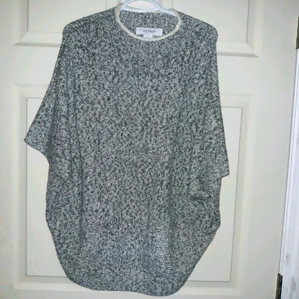 Workshop knit poncho - Women O/S